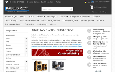 Kabeldirect website