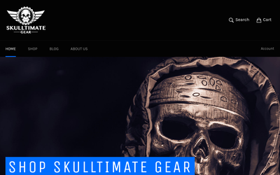 Skulltimate Gear website
