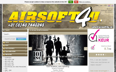 Airsoft4u website