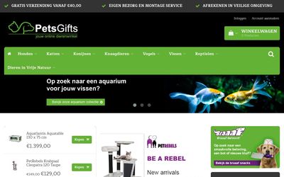 Pets Gifts website