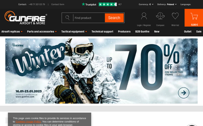 Gunfire website