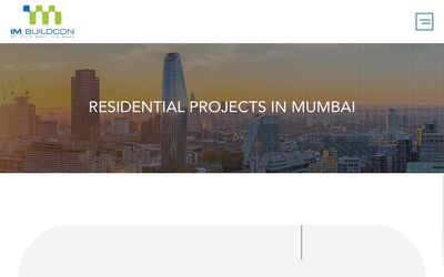 Residential Projects in Mumbai - IM Buildcon website