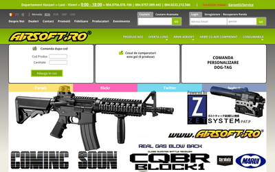 Arme Airsoft website