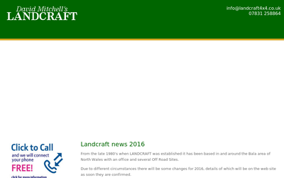 Landcraft4x4.co.uk website