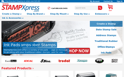 Stampxpress.com website