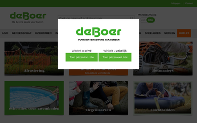 De Boer Drachten website