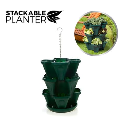 Stackable 3 Planter