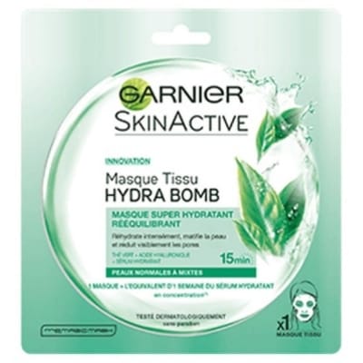 Garnier Hydra Bomb Hydraterend Regulerend Tissue Masker