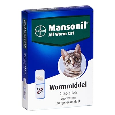 Mansonil kat all worm tabletten