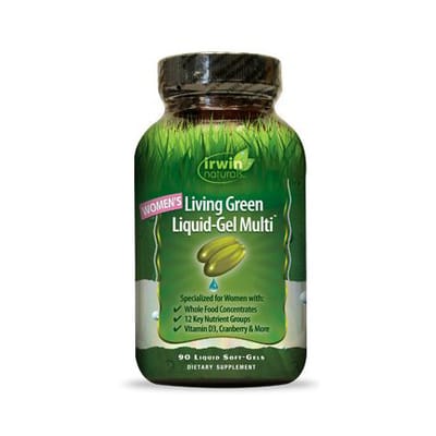 Irwin Naturals Living Green Liquid Gel Women