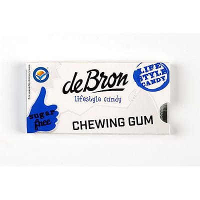 De Bron Chewing Gum Suiker Vrij