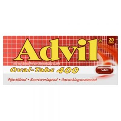 Advil oval-tabs 400