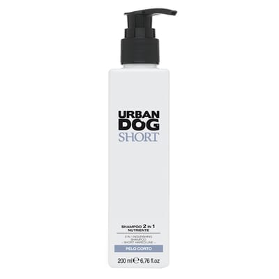 Urban dog voedende 2 in 1 shampoo voor korte vacht