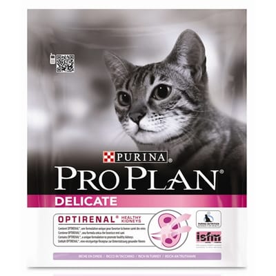 Pro Plan Delicate Kalkoen 400 g Cat