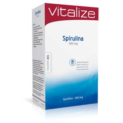 Vitalize Spirulina 500mg