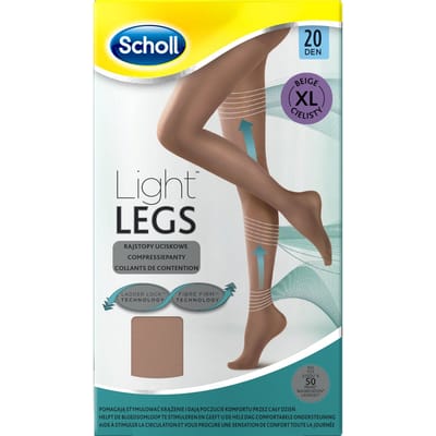 Scholl Light Legs 20 Denier Panty Maat XL Beige