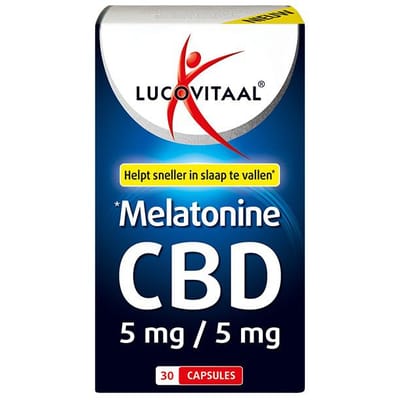 Lucovitaal Melatonine CBD 5 mg