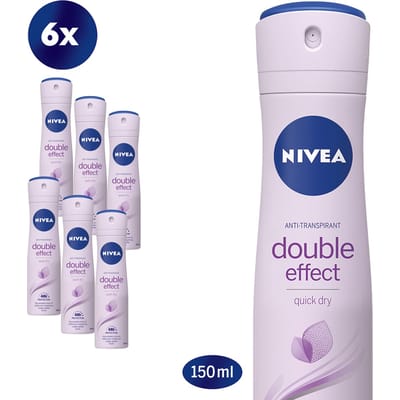 NIVEA Double Effect Deodorant Spray Voordeelverpakking