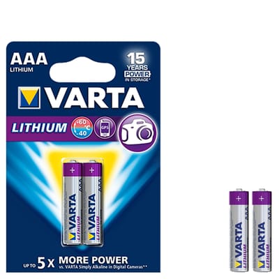 Varta Lithium AAA