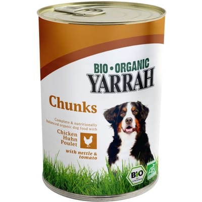 Yarrah brokjes kip in saus en hondenvoer 820 gr