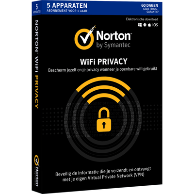 Norton Wifi Privacy 5 Apparaten