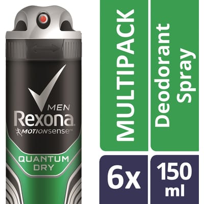Rexona Dry Quantum Men Deodorant x Voordeelverpakking