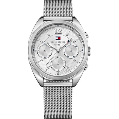 Tommy Hilfiger Horloge Mia zilverkleurig 38 mm TH1781628