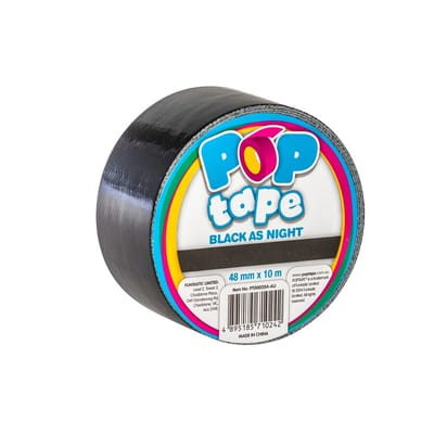 Pop Tape Black as Night - 48 mm x 10 m