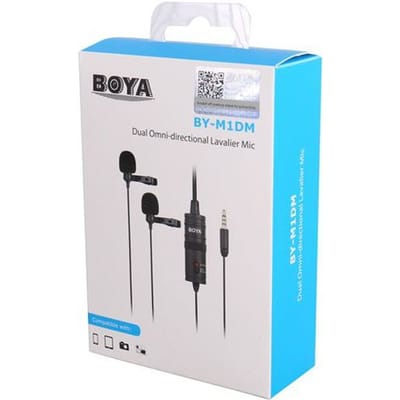 Boya Duo Lavalier Microfoon BY-M1DM