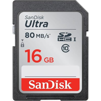 SanDisk SDHC Ultra 10