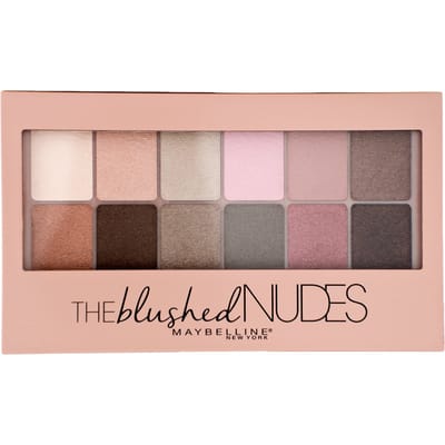 Maybelline Oogschaduw Palette The Blushed Nudes - 12 Roze Nude Tinten