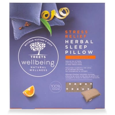 Treets Wellness Herbal Sleep Pillow Stress Relief