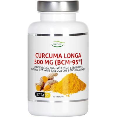 Curcuma longa 500 mg bcm95