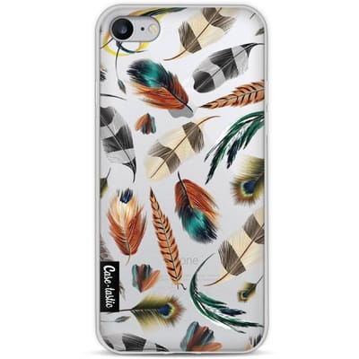 Casetastic Softcover Apple iPhone 8 Feathers Multi