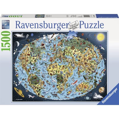Ravensburger puzzel Bontgekleurde aarde