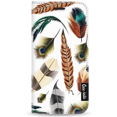 Casetastic Wallet Case Apple iPhone 5 5s SE Feathers Multi