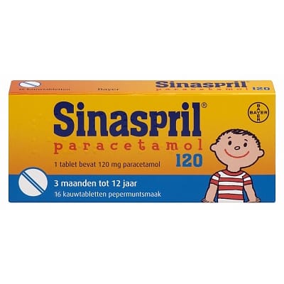 Sinaspril paracetamol 120 mg