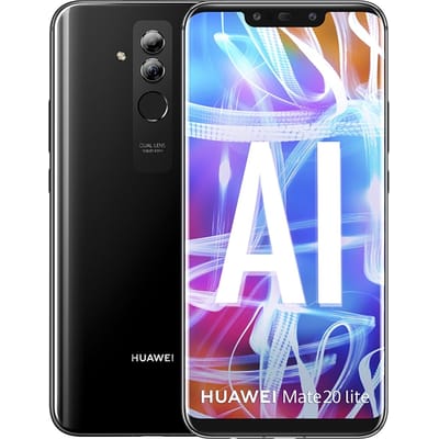 Huawei Mate 20 Lite 64GB dual sim zwart