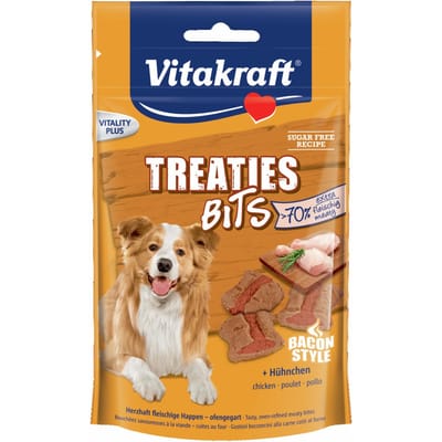 Vitakraft Treaties Bits Bacon Style Kip 120 Gr