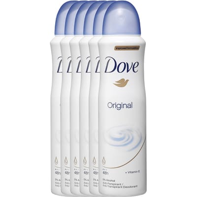 Dove Original Deodorant Spray Voordeelverpakking