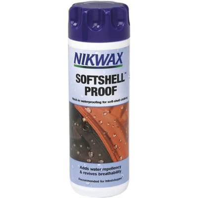 Nikwax softshell proof