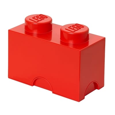 Lego brick Rood x 2