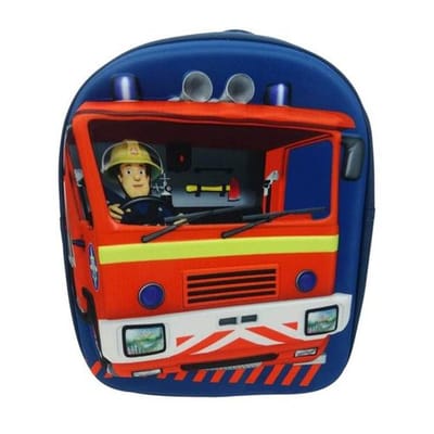 Brandweerman Sam 3D Rugzak Blauw
