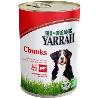 Yarrah brokjes in saus en tomaat hondenvoer 405 gr