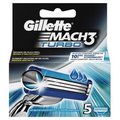Gillette Mach3 Turbo Scheermesjes
