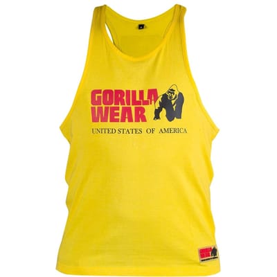 Gorilla Wear Classic Tank Top Yellow M