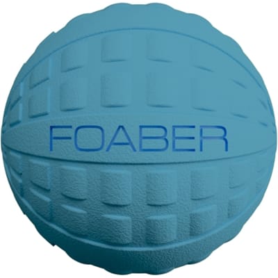 Foaber bounce bal foam / rubber blauw
