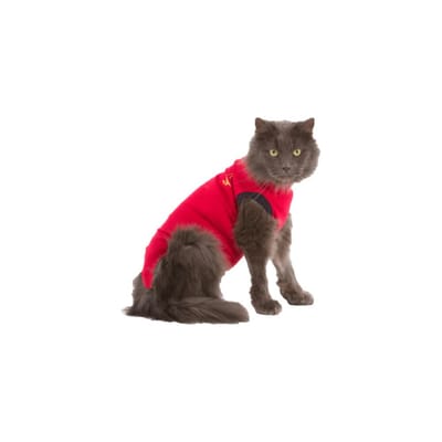 Medical Pet Shirt Kat Rood XXS