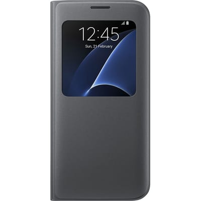 Samsung Galaxy S7 Edge S View Cover Zwart