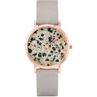 CLUSE CL40106 La Roche Horloge Petite Rose Gold Dalmatian Grey